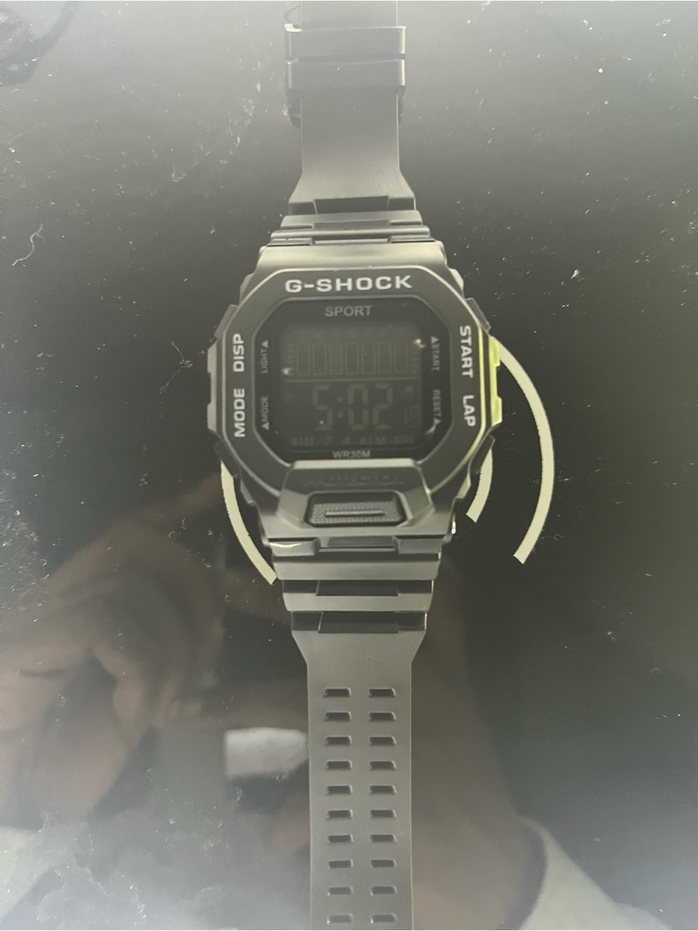 G-SHOCK Digital Sport Watch in Black